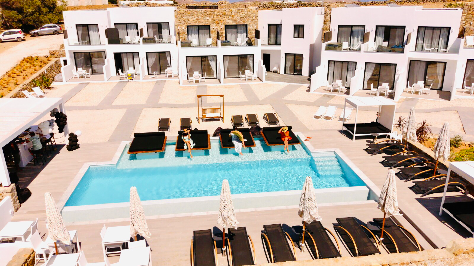 Overview Mykonos Apartments